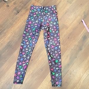 Nwot Terez high waisted multi color rainbow stats leggings medium